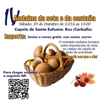 Andaina da seta e da castaña Andaina da seta e da castaña