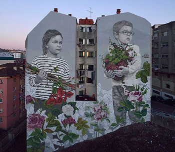 Mural en Vigo Mural en Vigo