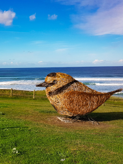 Escultura de Yo quiero Razo-Baldaio 2019 Escultura de Yo quiero Razo-Baldaio 2019