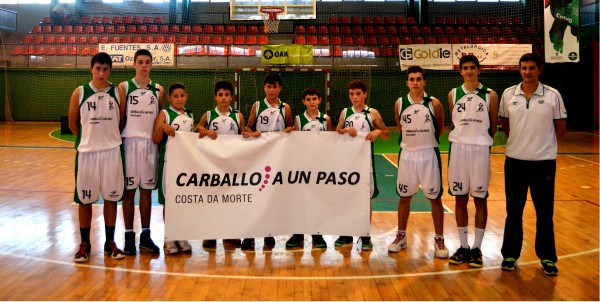 Categora infantil masculina da Escola Basket Xiria