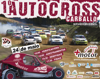 Cartel do I Autocross Carballo Cartel do I Autocross Carballo