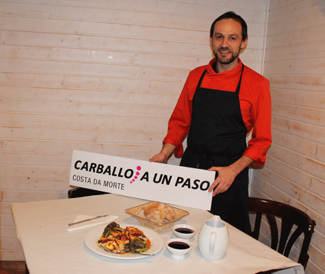 Gustavo Fernndez, cocieiro e propietario de A Pedra