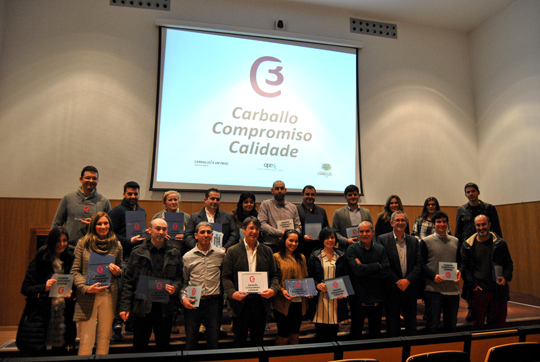 Foto de familia das 20 empresas implicadas at o de agora