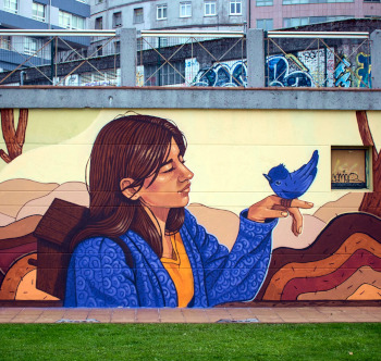 Mural de Lidia Cao