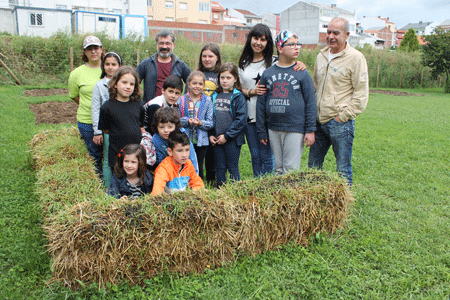 La iniciativa de cultivo en paja será pionera en Galicia La iniciativa de cultivo en paja será pionera en Galicia