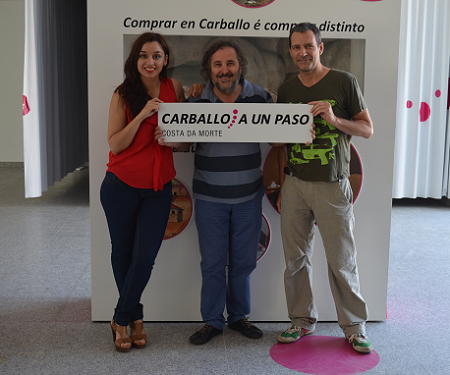 Marta Lado na presentación de Sicixia en Carballo Marta Lado na presentación de Sicixia en Carballo