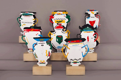 Os trofeos, deseño de David Méndez Os trofeos, deseño de David Méndez