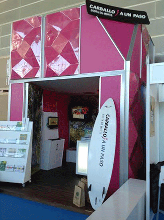 Stand turstico de Carballo